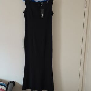 Chic Black Strapless Dress